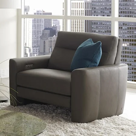 Contemporary Power Reclining Chair and a Half